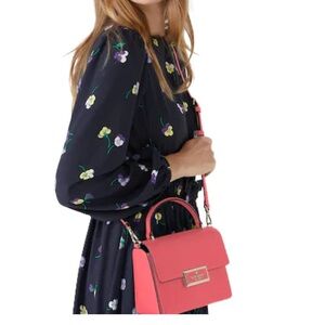 🎉NWT Kate Spade ♠️ Reegan smooth leather Pink Peppercorn tote with strap